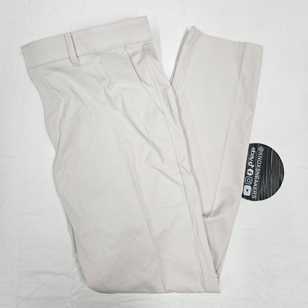 Nike Tour Repel Slim Fit Golf Pants Beige FD5622-104 Men's Size 36x34